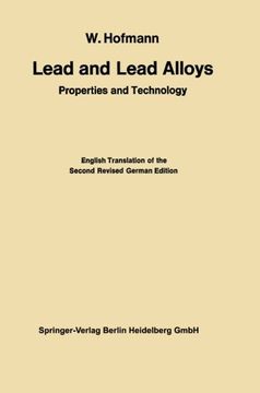 portada Lead and Lead Alloys: Properties and Technology (German Edition)