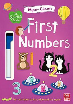 portada First Numbers: Wipe-clean book with pen (I'm Starting School)