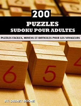 portada Puzzles Sudoku Pour Adultes (en Francés)