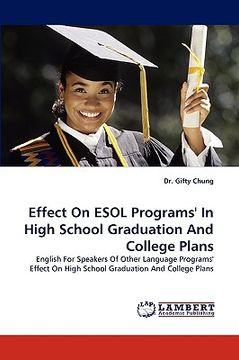 portada effect on esol programs' in high school graduation and college plans (en Inglés)
