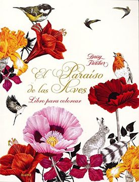 portada Paraíso de las Aves: Un libro para colorear
