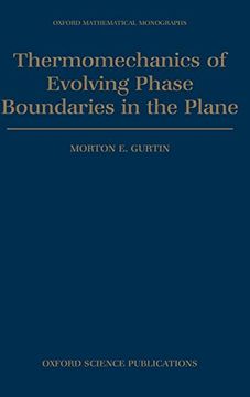 portada Thermomechanics of Evolving Phase Boundaries in the Plane (en Inglés)