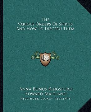 portada the various orders of spirits and how to discern them