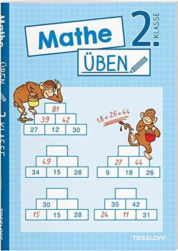 portada Mathe Üben 2. Klasse Zahlen bis 100, Plus und Minus, Einmaleins Oder Geometrie (en Alemán)