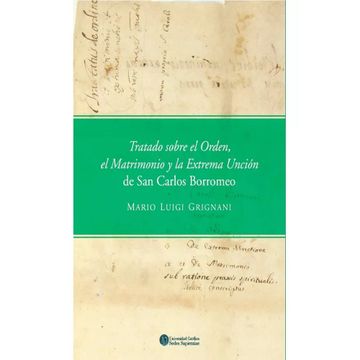 portada Tratado Sobre El Orden, El Matrimonio Y La Extremaunción (in Spanish)