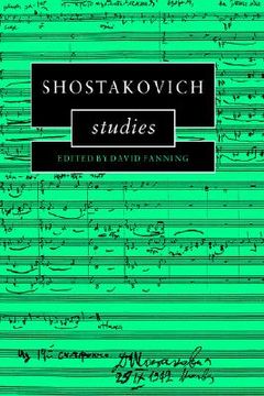 portada Shostakovich Studies Hardback (Cambridge Composer Studies) 
