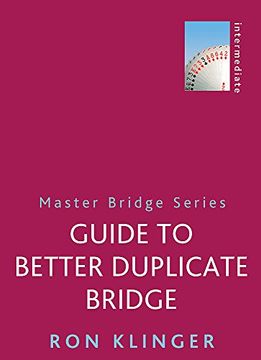 portada Guide To Better Duplicate Bridge (Master Bridge)
