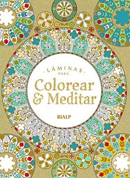 portada Laminas Para Colorear y Meditar (in Spanish)