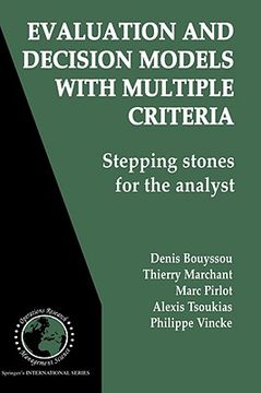 portada evaluation and decision models with multiple criteria: stepping stones for the analyst (en Inglés)