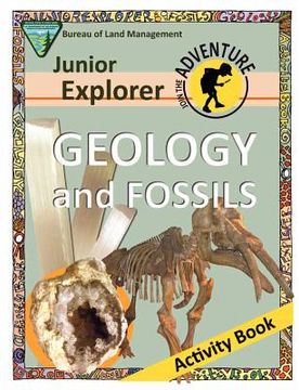 portada junior explorer geology and fossils activity book (in English)