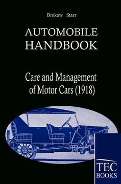 portada automobile handbook (en Inglés)