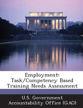 portada Employment: Task/Competency Based Training Needs Assessment (en Inglés)