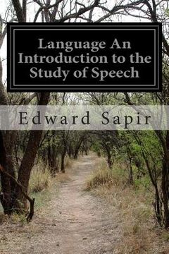 portada Language An Introduction to the Study of Speech (in English)