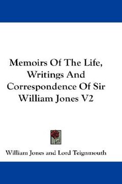 portada memoirs of the life, writings and correspondence of sir william jones v2