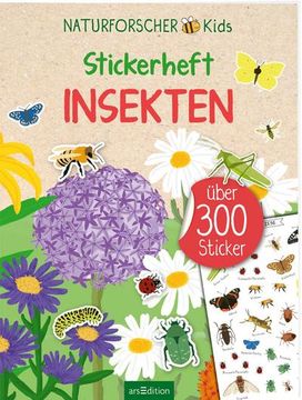 portada Naturforscher-Kids - Stickerheft Insekten (en Alemán)