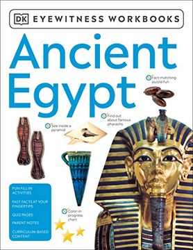 portada Eyewitness Workbooks Ancient Egypt (en Inglés)