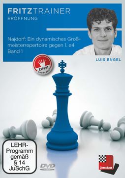 portada Najdorf - ein Dynamisches Grossmeisterrepertoire Gegen 1. E4 - Band 1, Dvd-Rom (en Alemán)