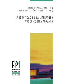 portada La identidad en la literatura vasca contemporánea (in Spanish)