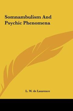 portada somnambulism and psychic phenomena (in English)