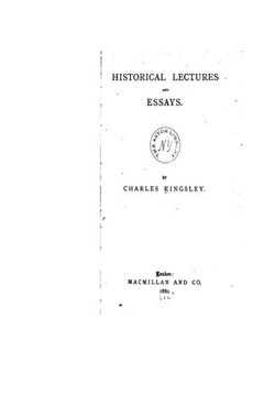 portada Historical Lectures and Essays