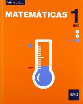 portada Inicia Dual Matemáticas 1º eso Libro del Alumno Volumen 3