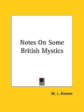 portada notes on some british mystics (in English)