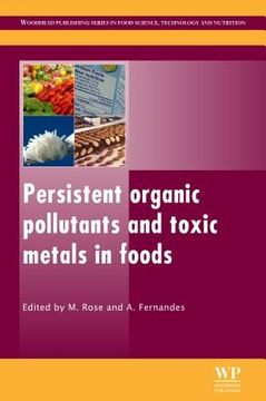 portada persistent organic pollutants and toxic metals in foods (en Inglés)
