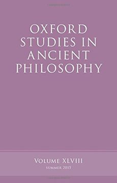 portada Oxford Studies In Ancient Philosophy, Volume 48 (en Inglés)