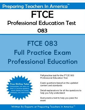 portada FTCE Professional Education Test 083: Florida Teacher Certification Examinations
