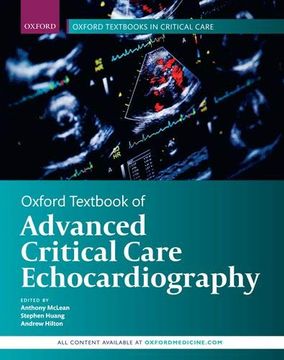 portada Oxford Textbook of Advanced Critical Care Echocardiography (Oxford Textbooks in Critical Care) (en Inglés)