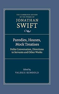 portada Parodies, Hoaxes, Mock Treatises (The Cambridge Edition of the Works of Jonathan Swift) (in English)