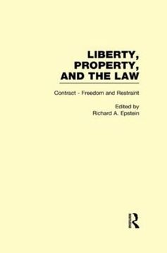 portada Contract: Freedom and Restraint (Liberty, Property, and the Law, Volume 4) (in English)