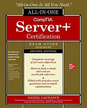 portada Comptia Server+ Certification All-In-One Exam Guide, Second Edition (Exam Sk0-005) (Certification & Career - Omg) (en Inglés)