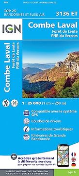 portada Combe Laval 1: 25 000 (in French)
