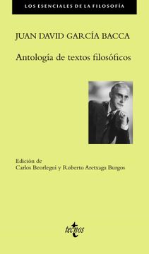 portada Antologia de Textos Filosoficos (in Spanish)