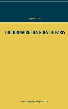 portada Dictionnaire des rues de Paris (in French)