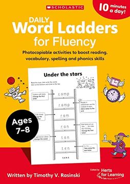 portada Ages 7-8 (Daily Word Ladders for Fluency) (en Inglés)