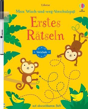 portada Mein Wisch-Und-Weg-Vorschulspaß: Erstes Rätseln (in German)