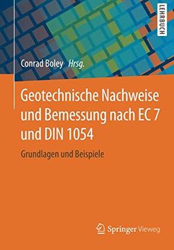 portada Geotechnische Nachweise und Bemessung Nach ec 7 und din 1054 (en Alemán)