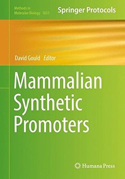 portada Mammalian Synthetic Promoters (Methods in Molecular Biology)