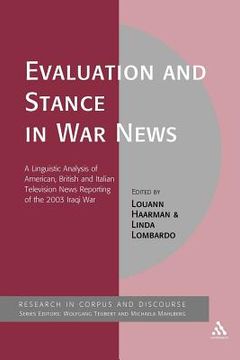portada evaluation and stance in war news: a linguistic analysis of american, british and italian television news reporting of the 2003 iraqi war