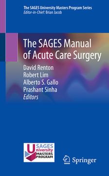 portada The Sages Manual of Acute Care Surgery (en Inglés)