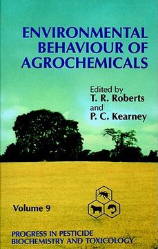 portada progress in pesticide biochemistry and toxicology, environmental behaviour of agrochemicals (en Inglés)