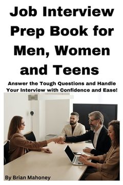 portada Job Interview Prep Book for Men, Women and Teens (in English)