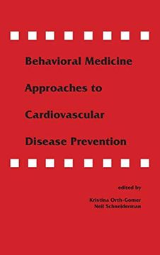 portada Behavioral Medicine Approaches to Cardiovascular Disease Prevention (en Inglés)