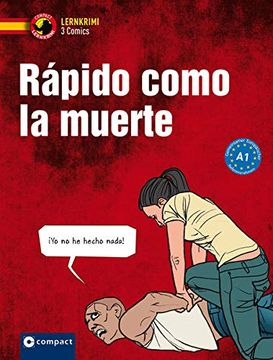 portada Rápido Como la Muerte: Spanisch a1 (Compact Lernkrimi Comics)