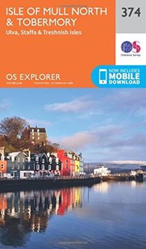 portada Isle of Mull North and Tobermory 1 : 25 000 (OS Explorer Active Map)