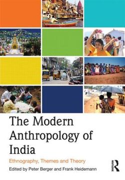 portada the modern anthropology of india (in English)