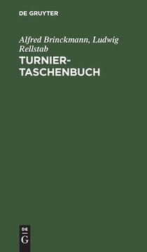 portada Turnier-Taschenbuch. (en Alemán)
