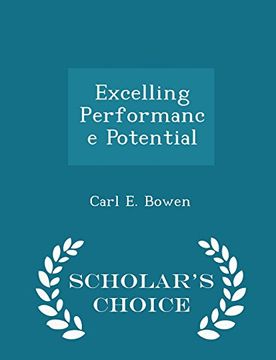 portada Excelling Performance Potential - Scholar's Choice Edition